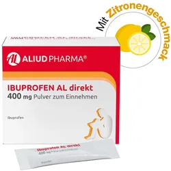 IBUPROFEN AL direkt 400 mg Pulver zum Einnehmen 20 St