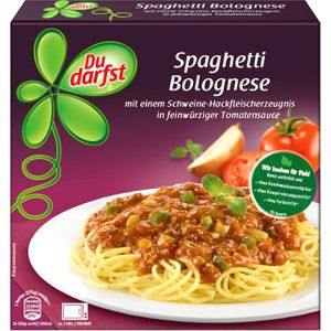 Du-darfst Fertiggericht Spaghetti Bolognese, 375 g