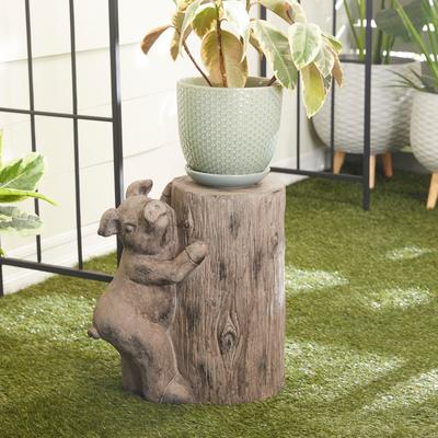 ARCILLA ELEMENTAL Brown MGO Modern Farmhouse Garden Sculpture - 16 x 10 x 16