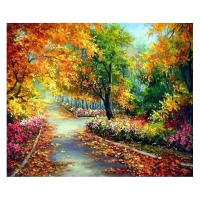 Norimpex Diamond mosaic - Park in autumn (NO-1006406)