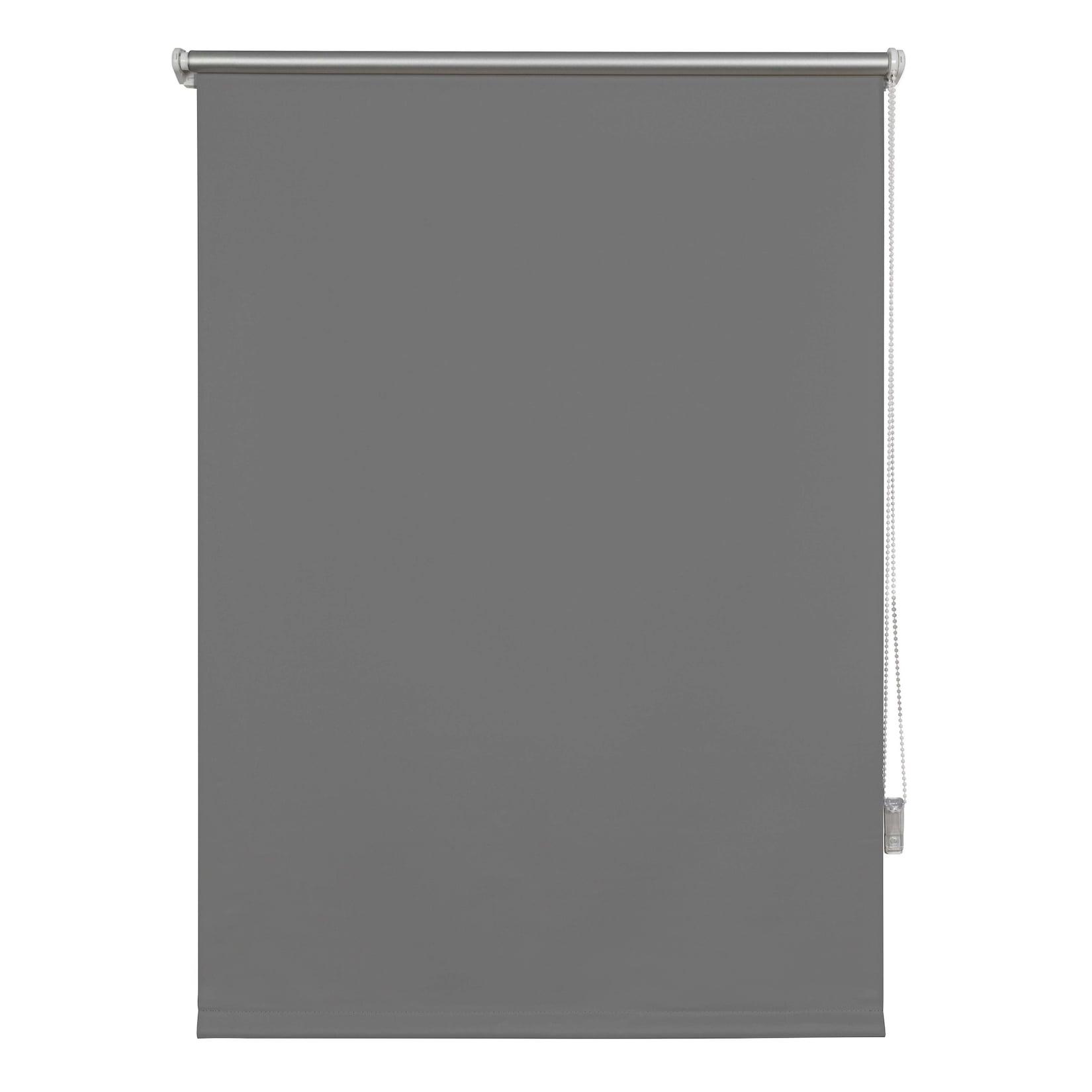 Klemmfix Thermo-Rollo win Größe: 80x160 cm, Farbvariante: Grau