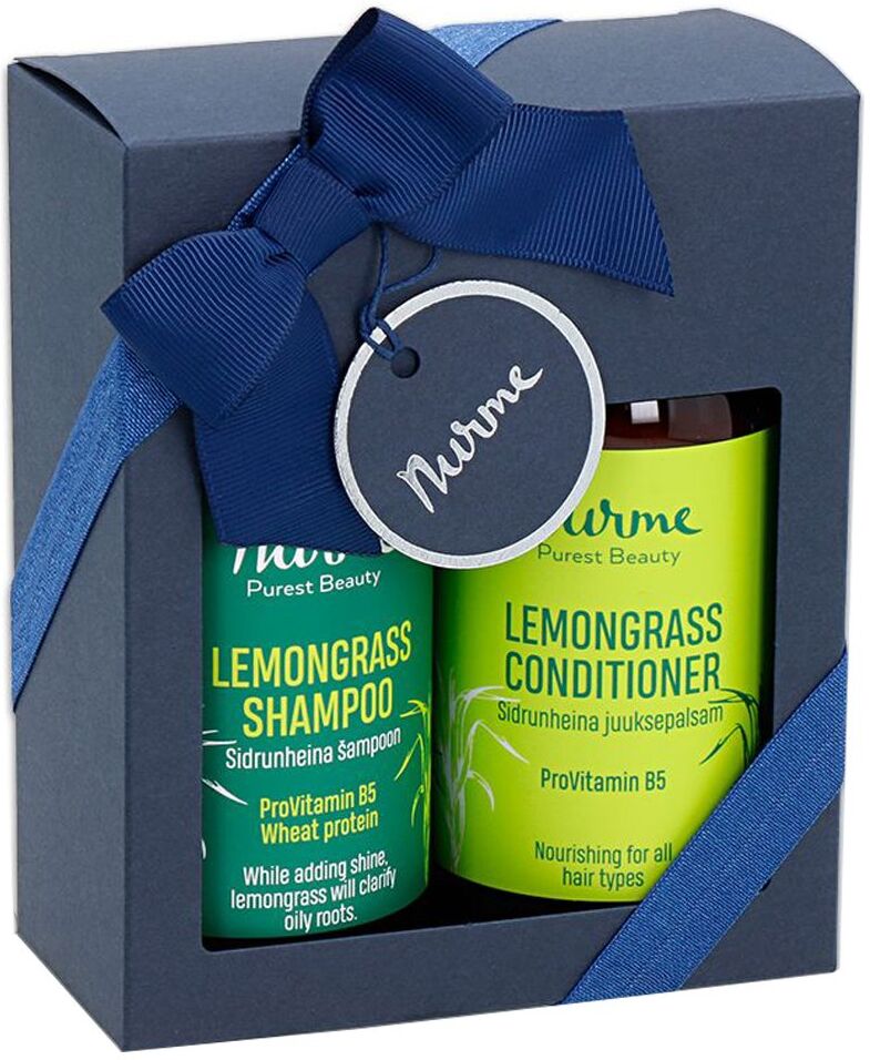 NURME All Natural Lemongrass Hair Gift Set