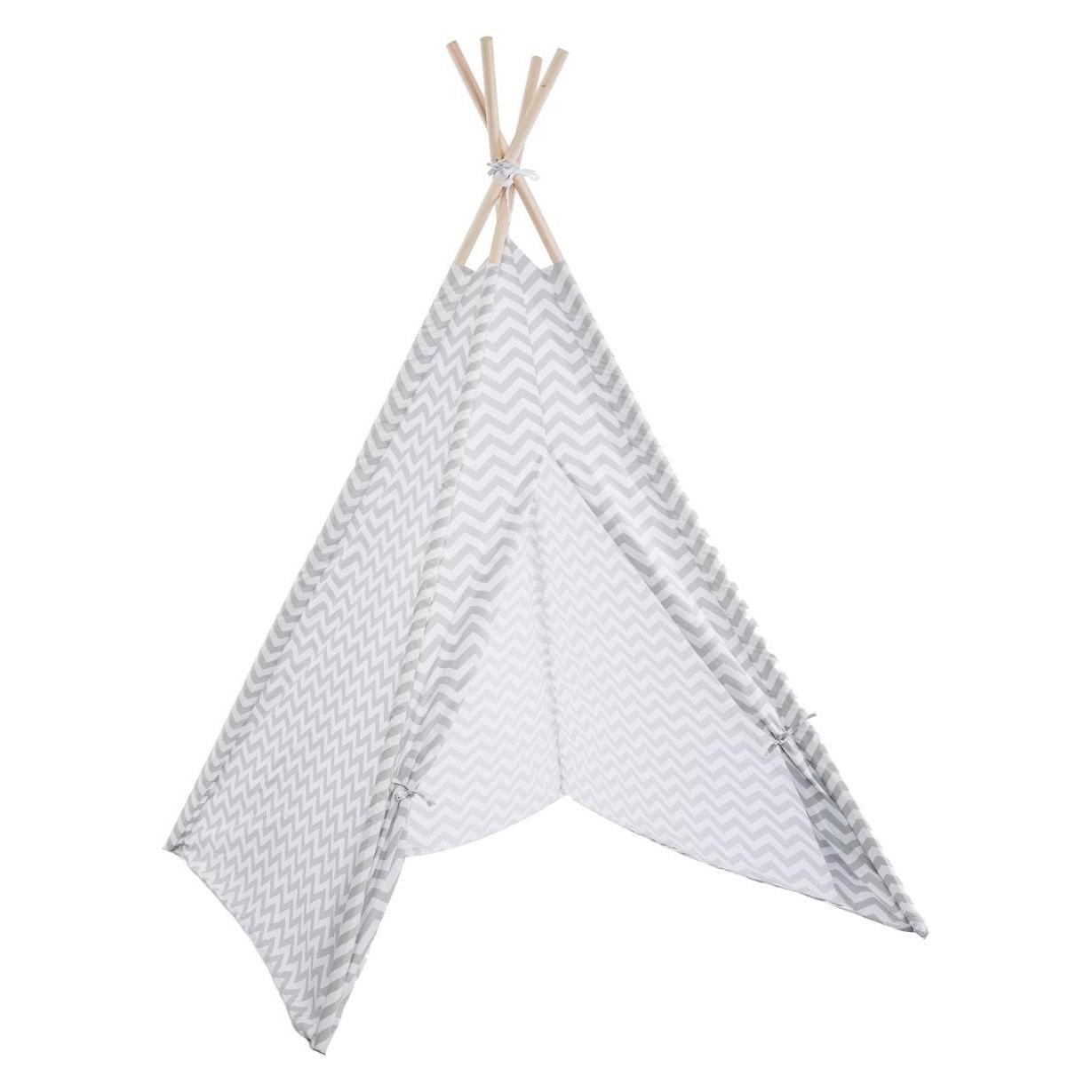 Atmosphera tipi deco h.160 cm grau, grau (127176)