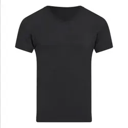 JBS Bamboo V Tee Absorbent T Shirt Schwarz Large Herren