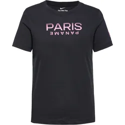 Nike PARIS SAINT-GERMAIN T-Shirt Kinder | Gr. 158/164 | schwarz - schwarz