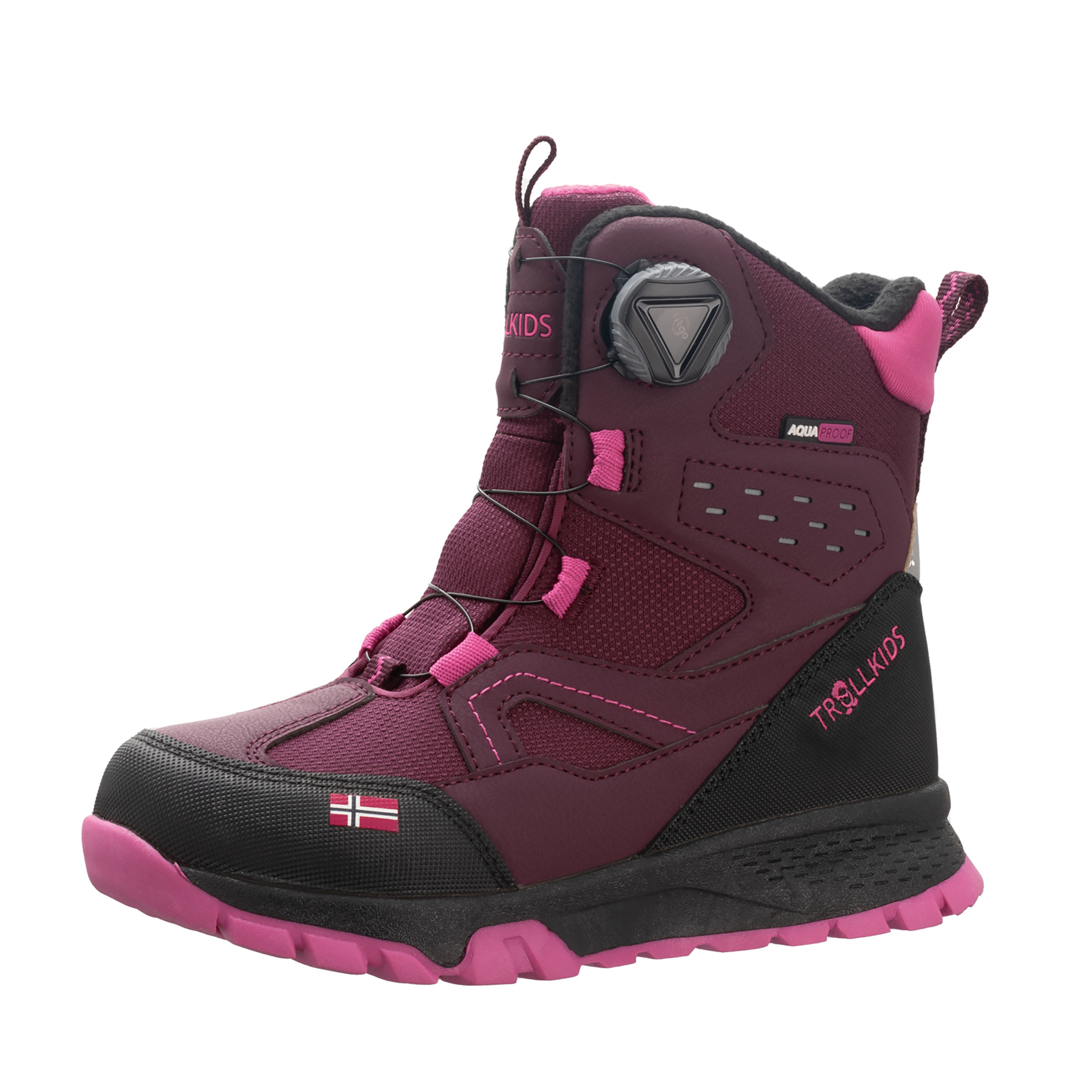 Trollkids Kirkenes Winter Kinder Winterschuhe & Winterstiefel rot Größe 37 Lifestyle Wasserdicht