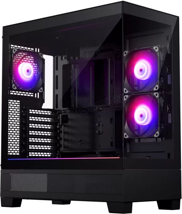 Boitier Moyen Tour E-ATX Phanteks XT View RGB avec panneaux vitrés (Noir)