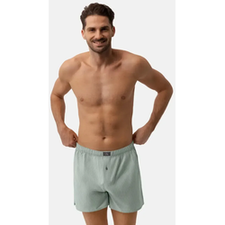 ORGANIC WOVEN BOXERSHORTS - 4-Pack - Blau/Grau - XL