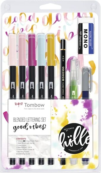 Blended lettering set Tombow Good Vibes