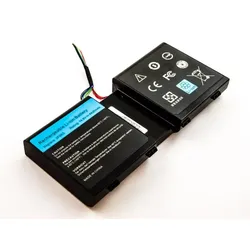 Akku für Dell Alienware, 15 R3, 15 R3 Max-Q, 15 R4, 17 R4, 17 R5, wie 0546FF, 044T2R, 4400 mAh