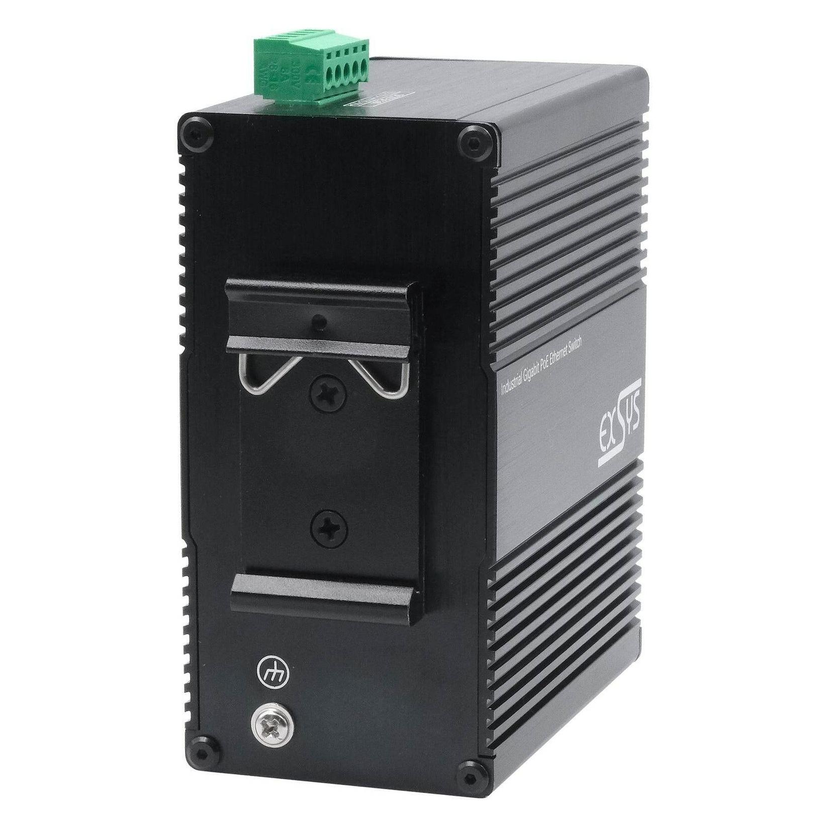 Exsys Industr. Mini PoE-Switch 10x 1 Gbps (10 Ports) (EX-62026POE)