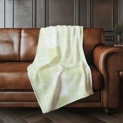 Addison Rugs Premium Machine Washable Vintage Patchwork Sherpa Throw Blanket
