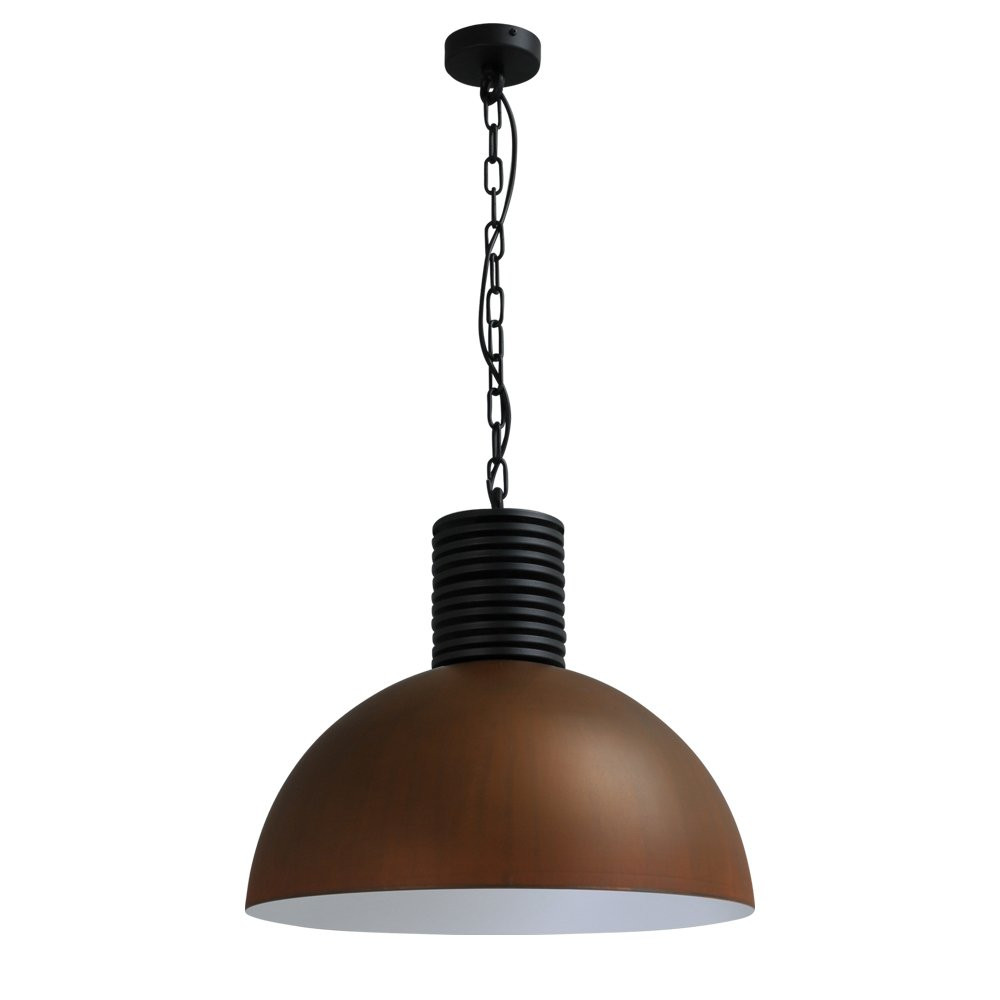 Masterlight Industria 50 Industriële Hanglamp - Roest Bruin - Metaal