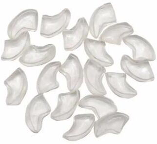 Uplifted Finds Silicone Soft Cat Nail Caps With Adhesive Glue Set clear m