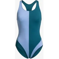 WALLIEN einteiliger Badeanzug Liberty Racerback, Größe XL in Türkis Türkis