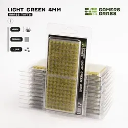 GamersGrass Light Green 4mm Tufts Small