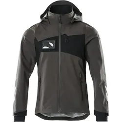 Hardshelljacke "ACCELERATE" - S - dunkelanthrazit/schwarz