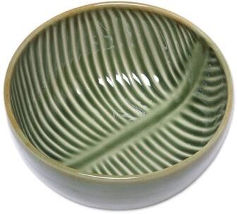 NOVICA Handmade Banana Vibes Ceramic serving bowl (Indonesia)