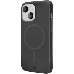 SBS Instinct Mag Cover iPhone 15 schwarz (Apple iPhone 15), Smartphone Hülle, Schwarz
