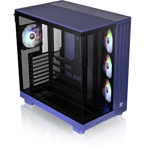 Thermaltake View 380 XL TG ARGB Future Dusk Midi Tower ohne Netzteil schwarz/lila