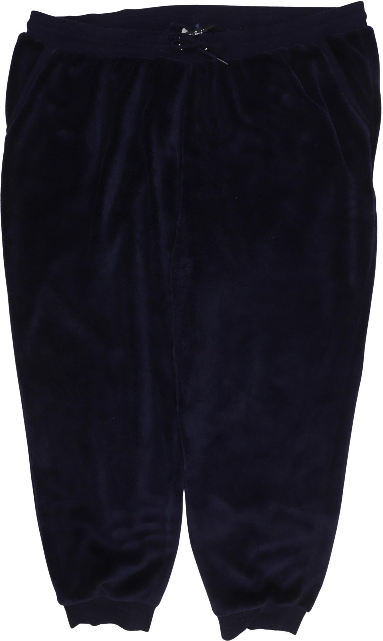 Ulla Popken Damen Stoffhose, Marineblau, Gr. W44, Synthetik - Second Hand