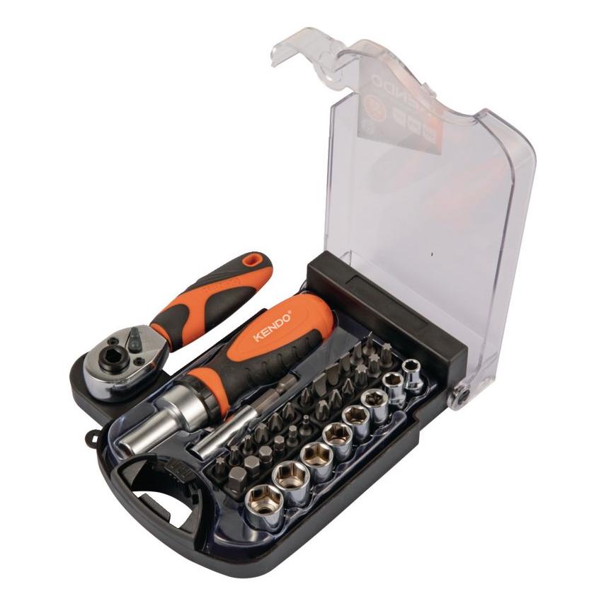Kendo Bit- und Steckschlüsselset 35-teilig (57925800)