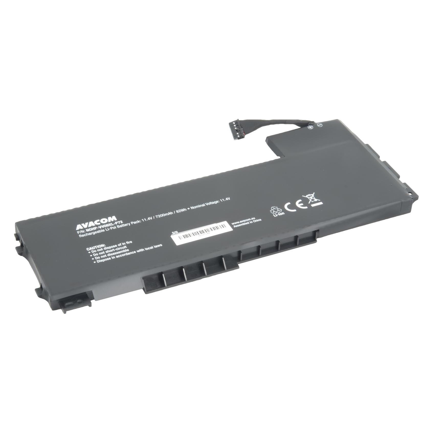 Avacom NOHP-VV09XL-P72 notebook spare part Battery (9 Zellen, 7200 mAh) (NOHP-VV09XL-P72)