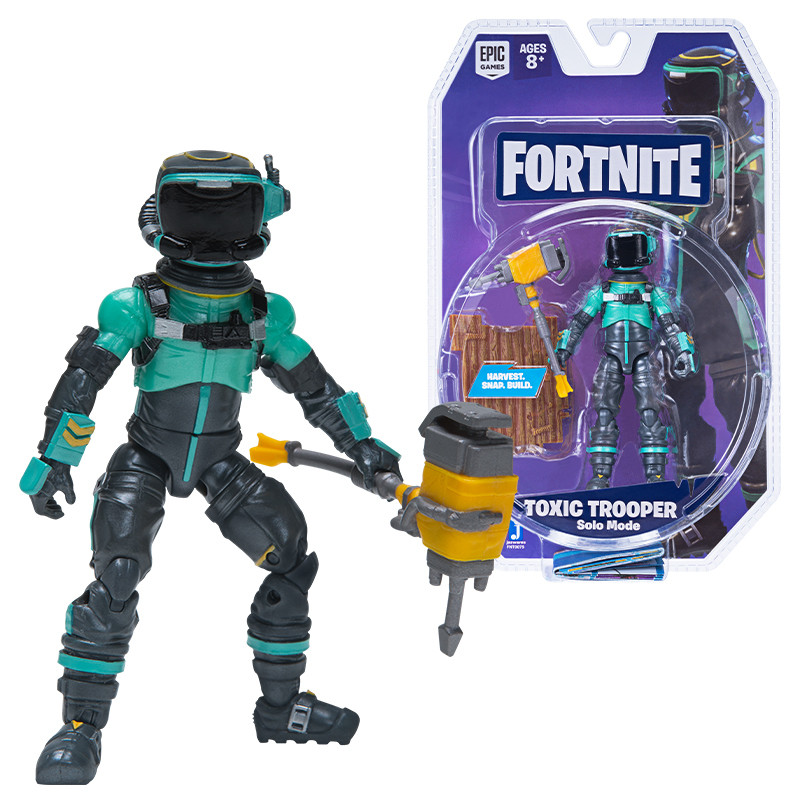 Fortnite Toxic Trooper figuur uit serie 2 met Epee