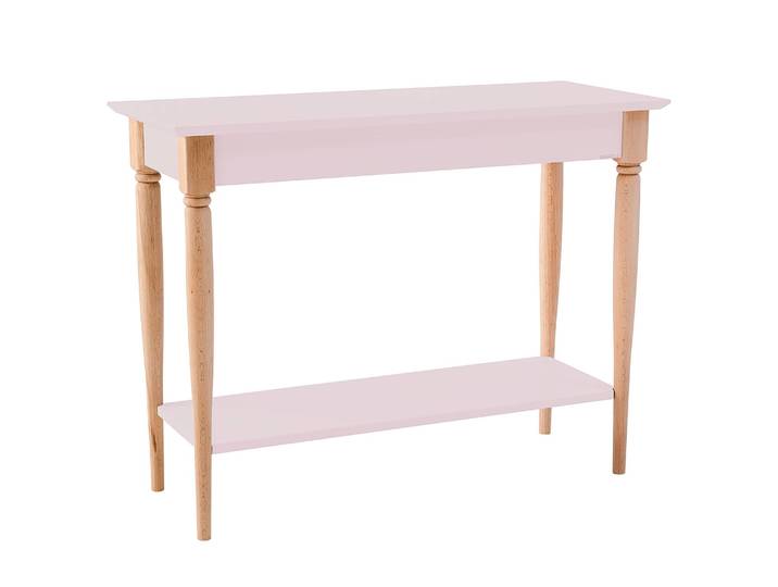 Console 105cm Rose foncé/Rose clair