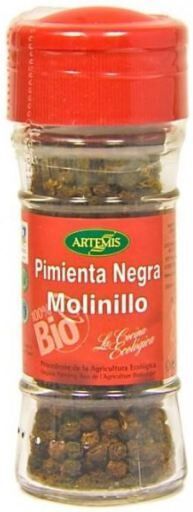 Artemis Bio Especias "Pimienta Negra Molinillo" Bio 40g 40 gr