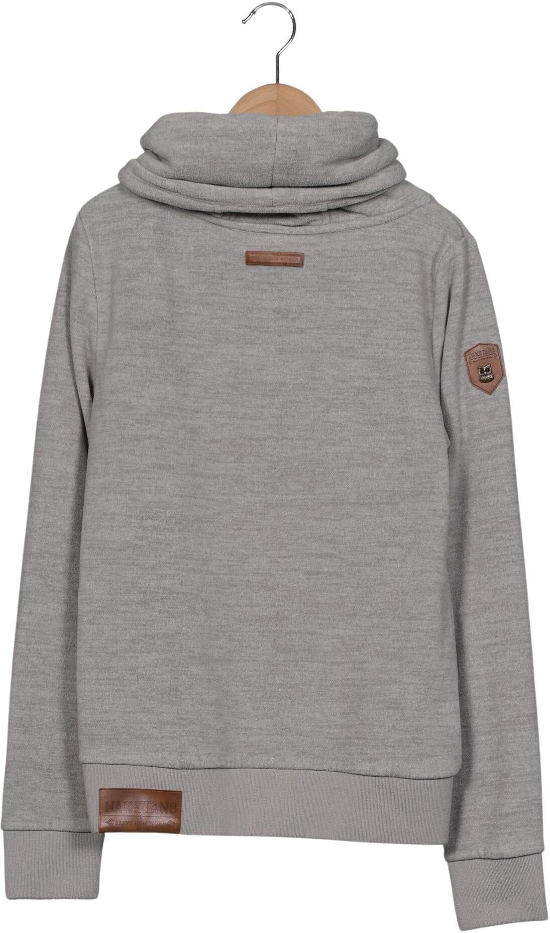Naketano Damen Sweater, Grau, Gr. S, Synthetik - Second Hand