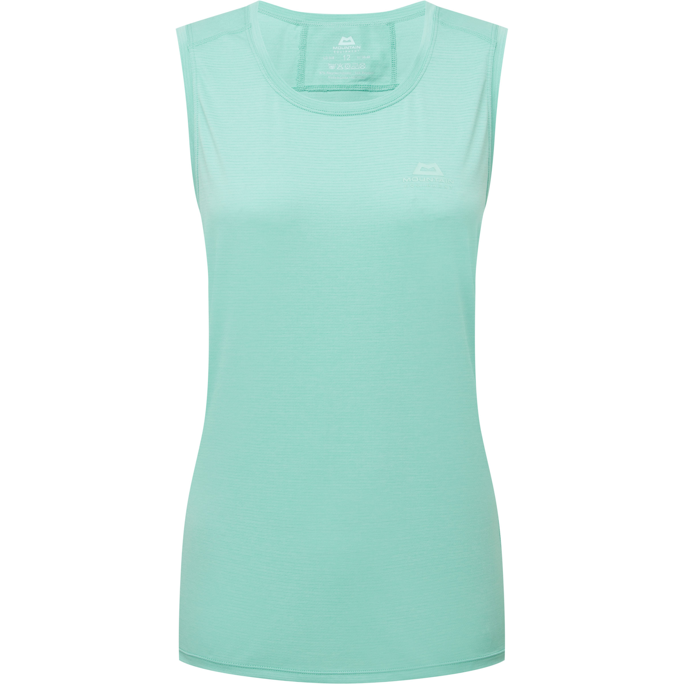 Mountain Equipment Tempi Top Damen Tanktops tuerkis Größe S Trekking Schnell trocknend