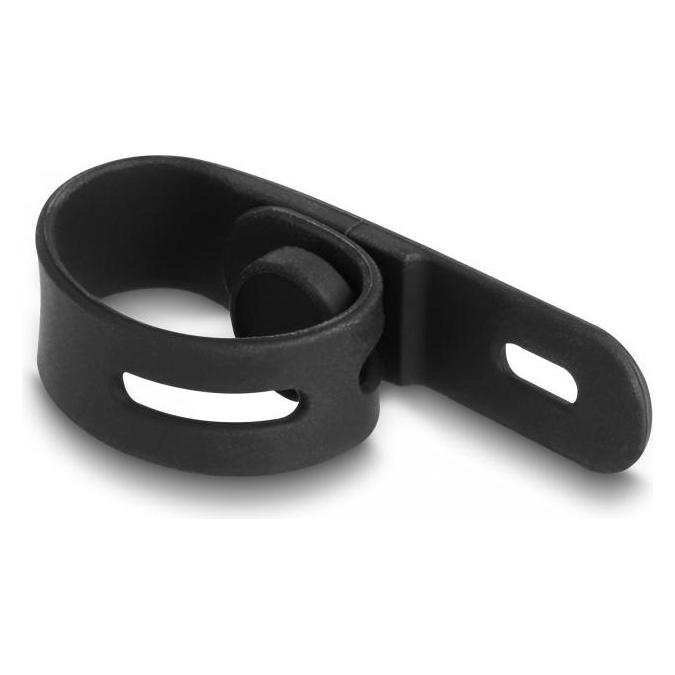 Delock Kabelbinder Schwarz/Weiss 118 mm x 12 mm 10 Stück (118 mm, 10 Stk.) (19005)