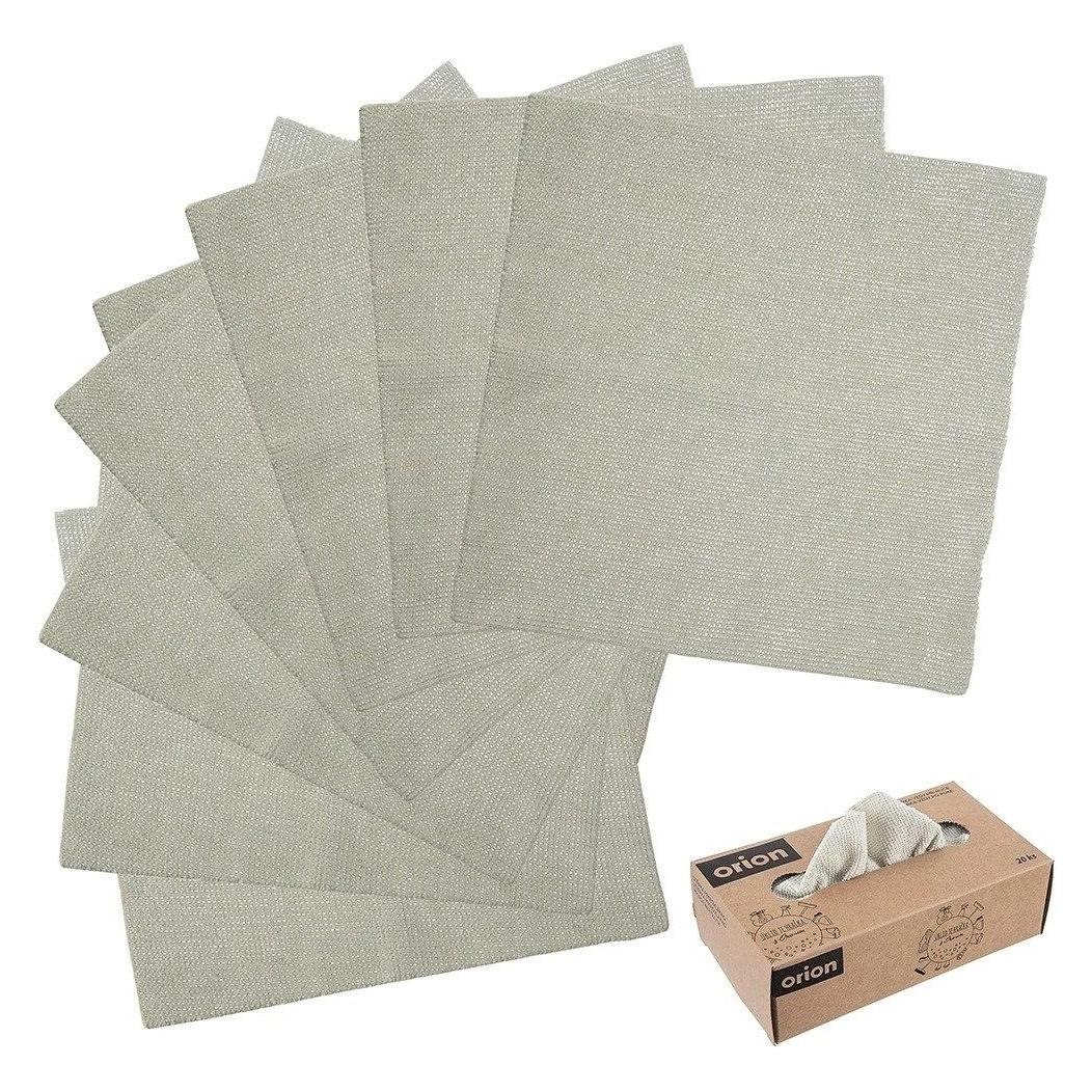 Soler Hispania Ścierki kuchenne mikrofibra 20x20 cm 20 szt. (20 Stk.) (62852308)