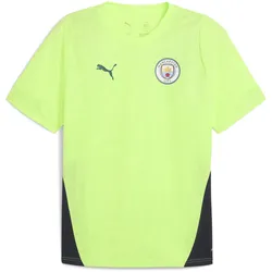 Puma, Unisex, Fussballtrikot, MCFC Training Jersey (XL), Pink, Blau