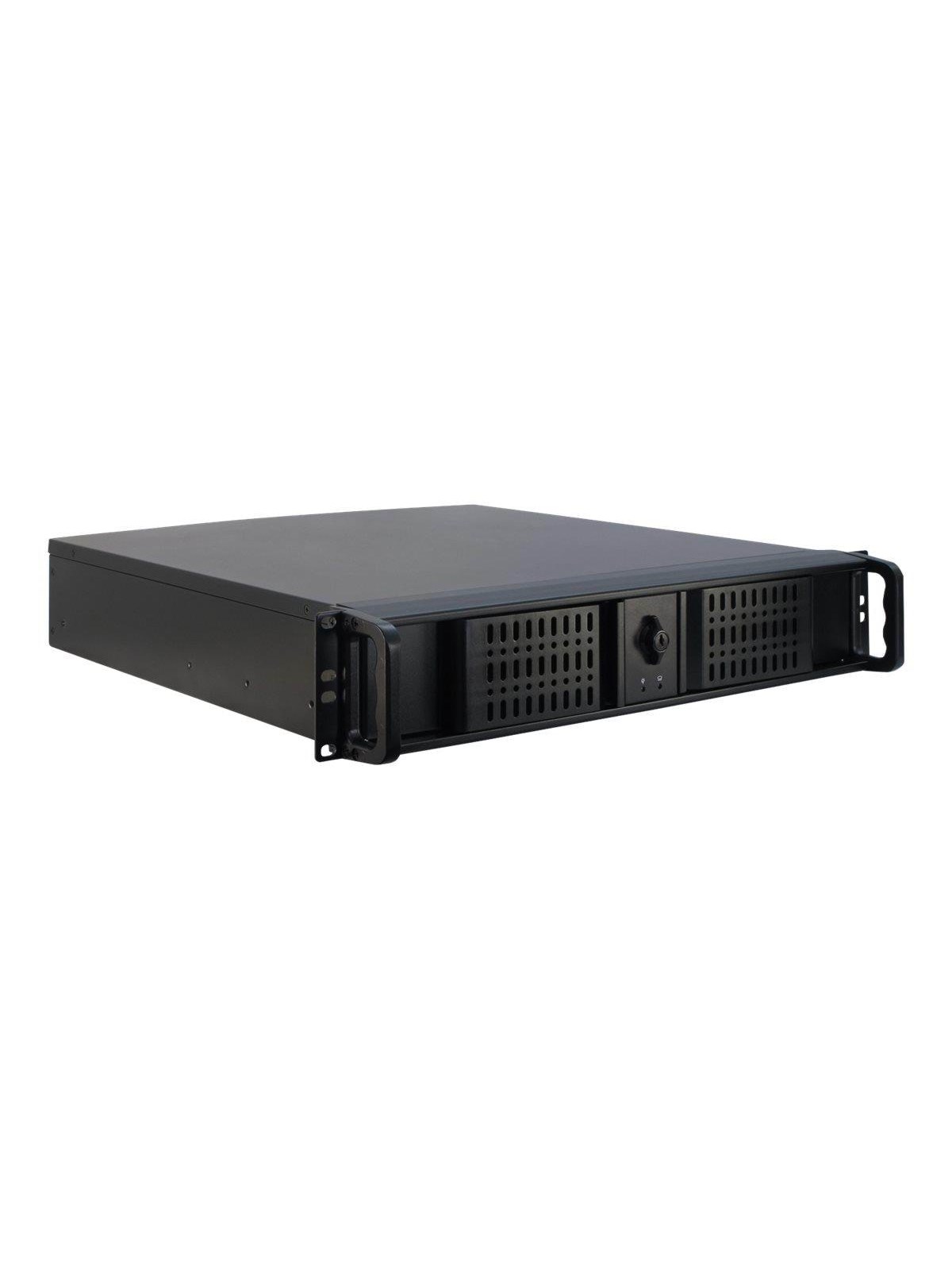 Inter-Tech IPC 2U-2098-SK - Gehäuse - Server (Rack) - Schwarz