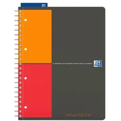 Oxford Business Collegeblock »International Managerbook« A4 liniert, Premium-Papier schwarz