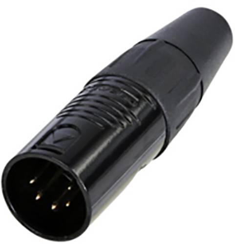 Rean AV RC5M-B XLR-Steckverbinder Stecker, gerade Polzahl: 5