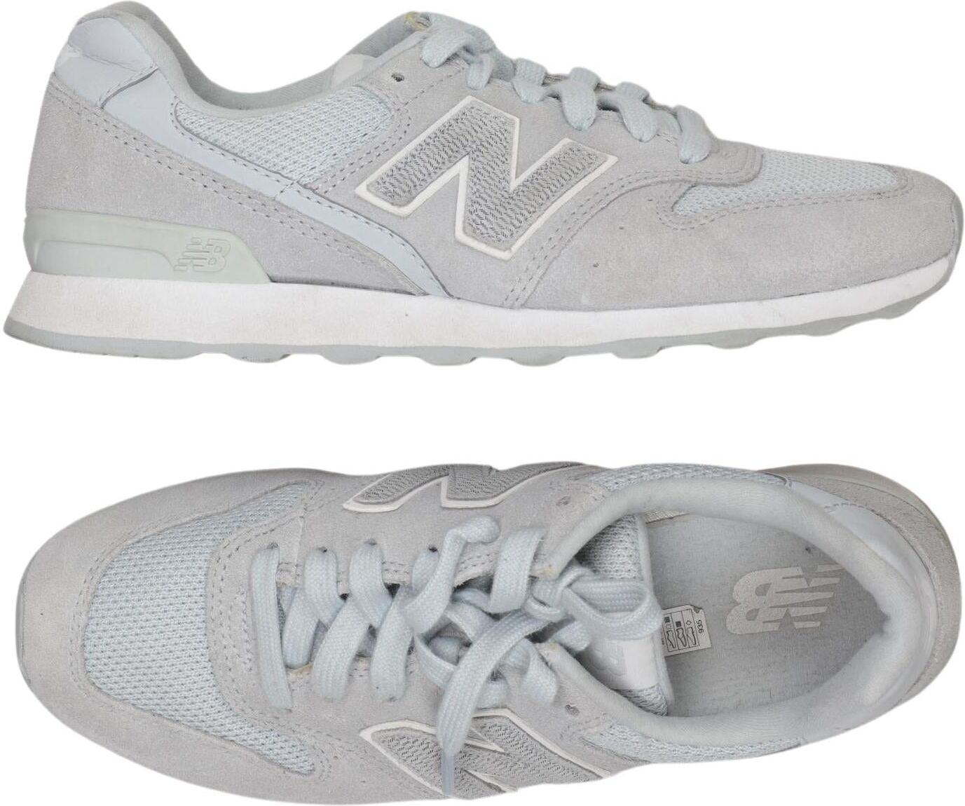 New Balance Damen Sneaker, Hellblau, Gr. EU 36.5, Leder - Second Hand