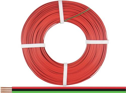 Donau Elektronik 318-014-50 Litze 3 x 0.14mm² Rot, Grün, Schwarz 50m