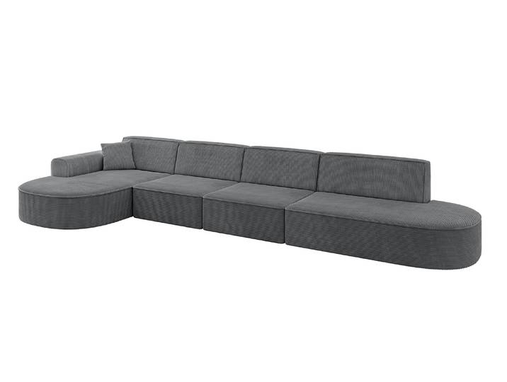 Ecksofa MARI-L3 Dunkelgrau - Poso 115