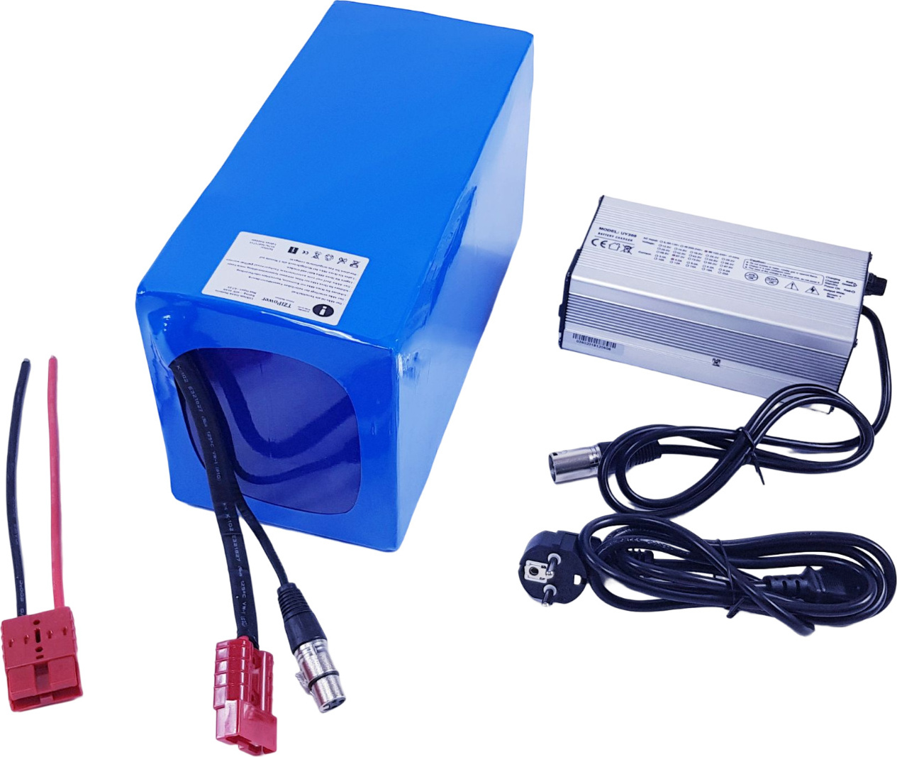60V 50AH Li-ion Pedelec e bike e-bike Akku Umbausatz Akkupack Scooter Boot Roller