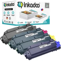 Inkadoo, Toner, Toner kompatibel mit Kyocera 1T02NSCNL0 / TK-5150C Toner