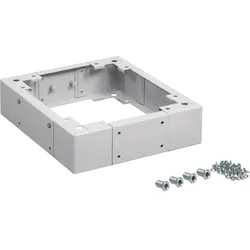 Hager FZ901SD Sockel, univers, für Anreihstandschrank IP54, SchutzklasseII, 100x360x400mm