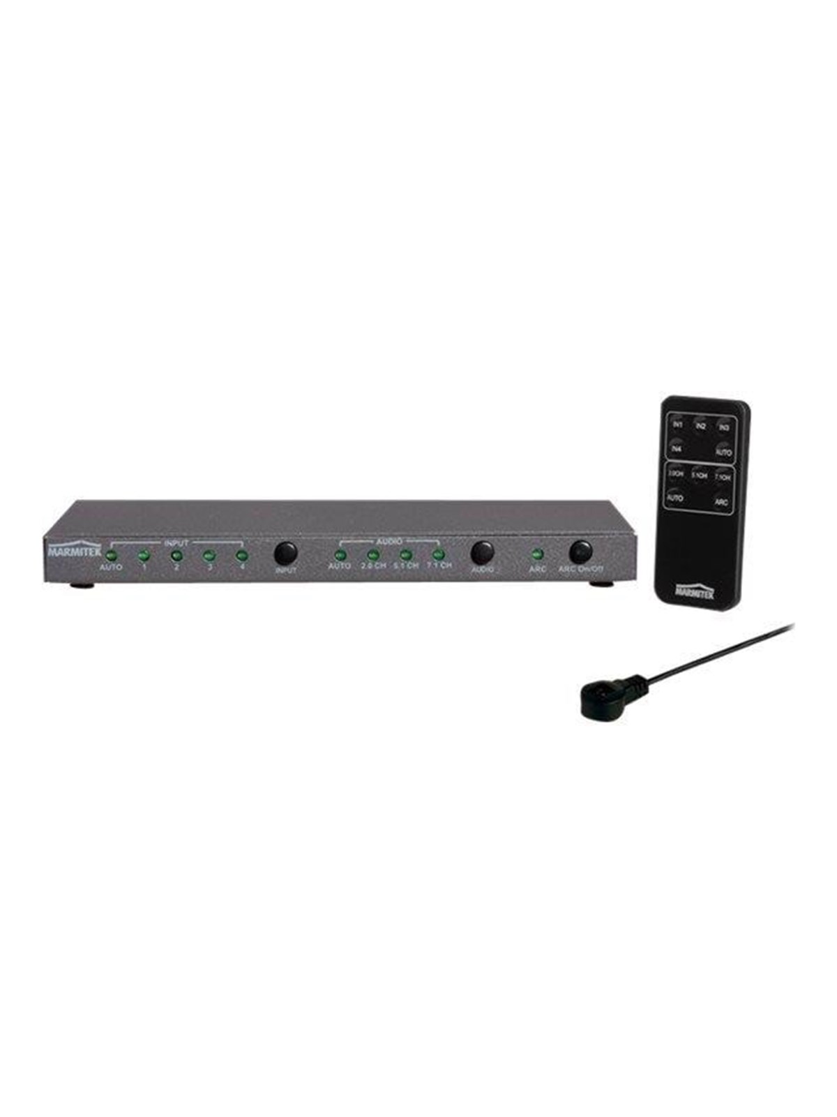 Marmitek Connect 621 UHD 2.0 - video/audio switch - 4 ports