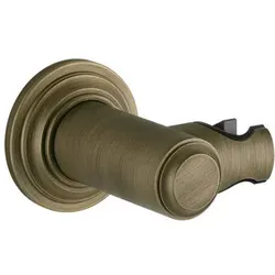 Gessi Venti20 Fester Brausehalter, Wandmontage, 65160713, Farbe: Messing Antik
