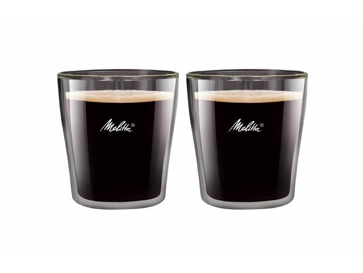 Melitta 212897 Espressoglas 80ml 2er-Set Zubehör