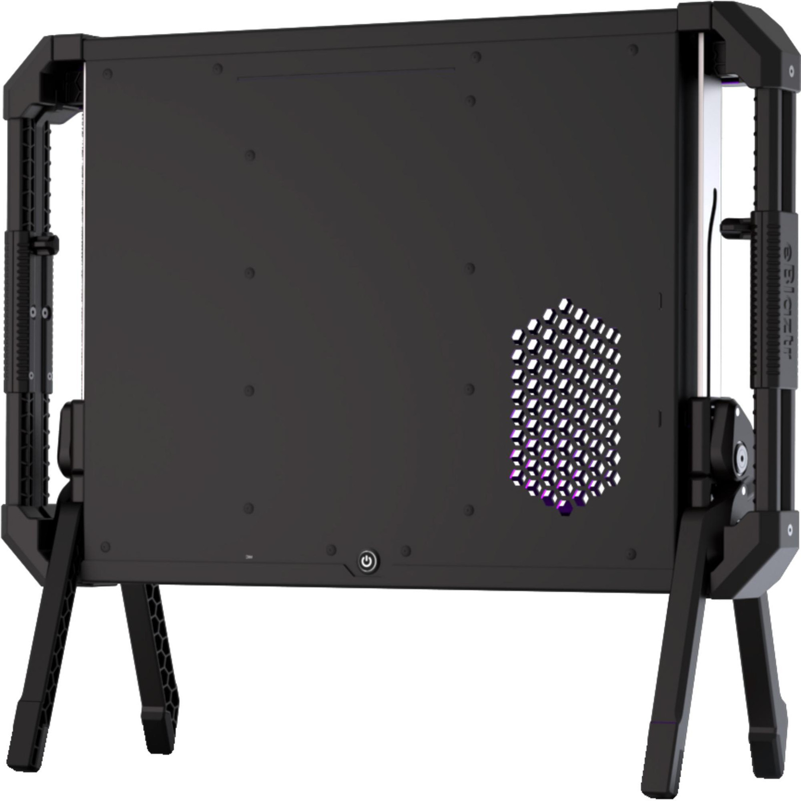 eBlaztr PC-behuizing zwart mat