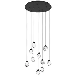 EGLO LED-Pendelleuchte Sindicat Stahl Transparent