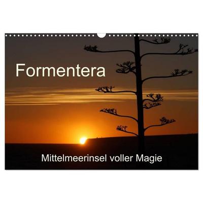 Formentera - Mittelmeerinsel voller Magie (Wandkalender 2027 DIN A3 quer), CALVENDO Monatskalender